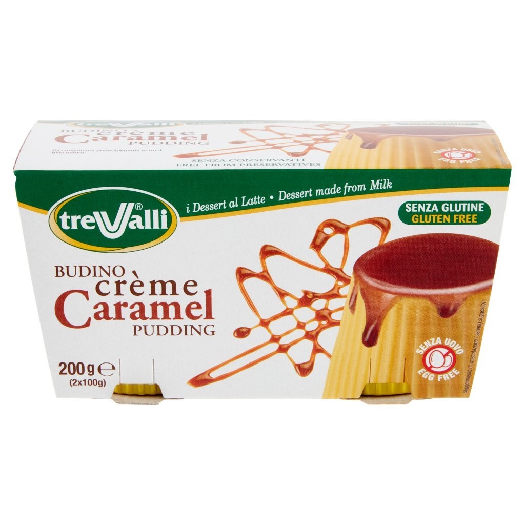 TRE VALLI BUDINO CREME CARAMEL