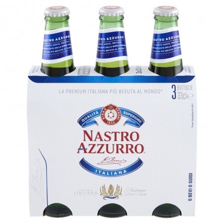 NASTRO AZZURRO  BIRRA