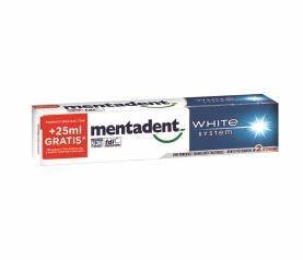 MENTADENT DENTIFRICIO  WHITE SYSTEM