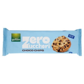 GULLON CHOCO CHIPS S/ZUCCHERO