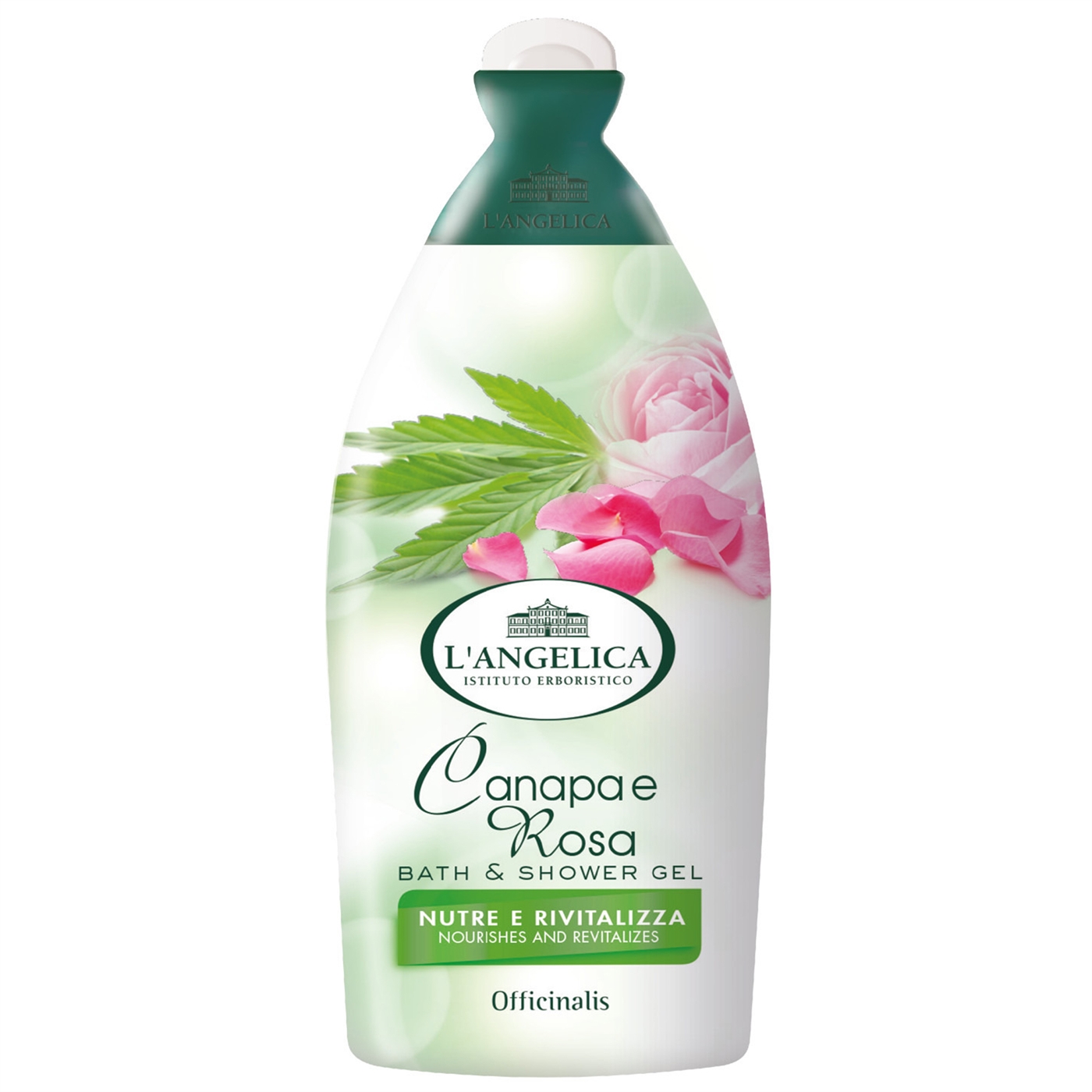L'ANGELICA BAGNODOCCIA CANAPA E ROSA