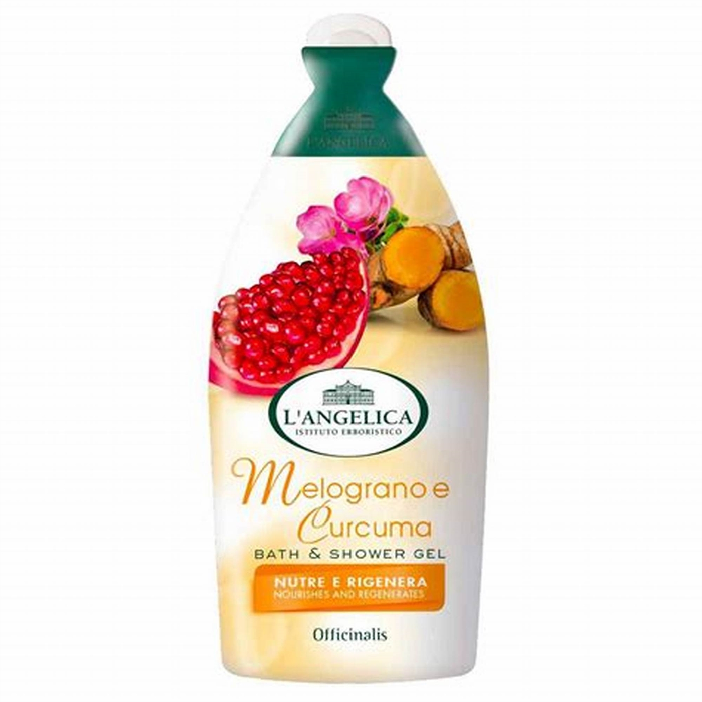 L'ANGELICA BAGNODOCCIA MELOGRANO E CURCUMA