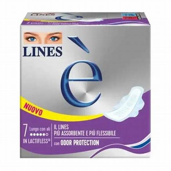 LINES E' ASSORBENTI  LUNGO  CON ALI