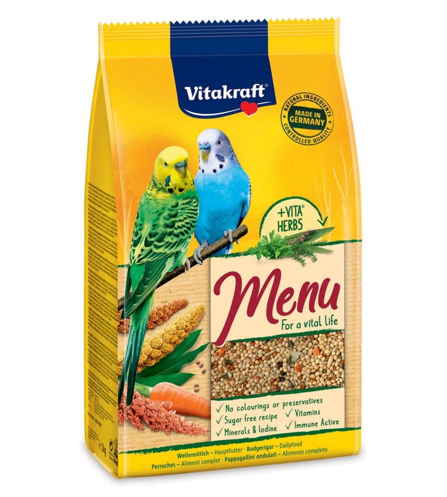 MENU' VITAL MANGIME PAPPAGALLINI