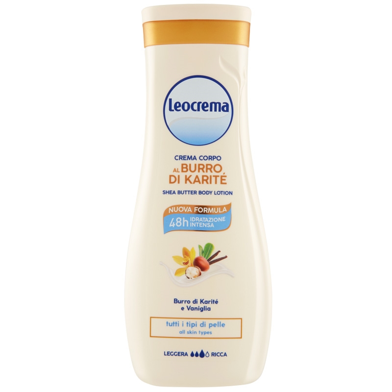 LEOCREMA CREMA CORPO BURRO DI  KARITE'
