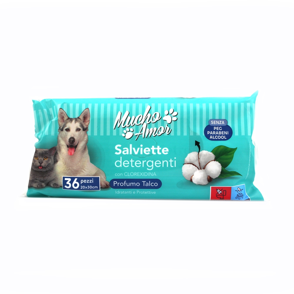 MUCHO AMOR SALVIETTE ANIMALI