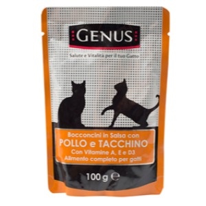 GENUS BOCCONCINI GATTO POLLO E TACCHINO