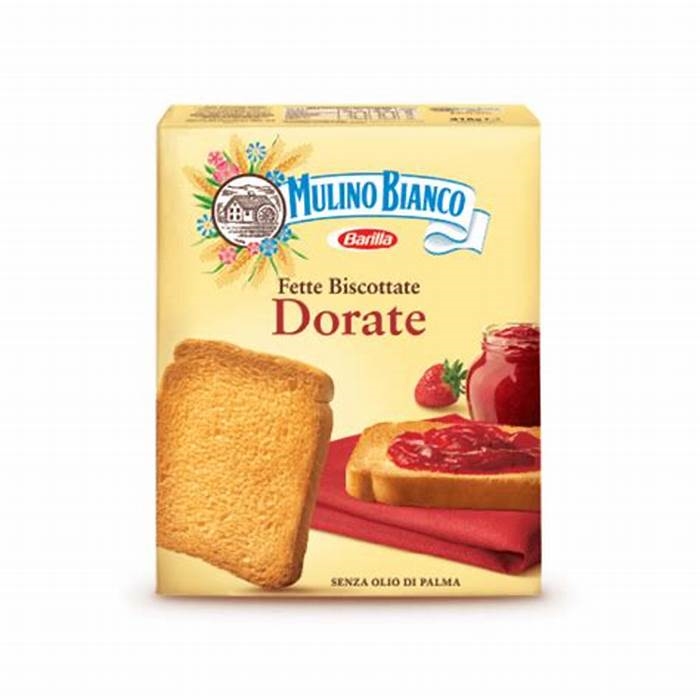 MULINO BIANCO FETTE BISCOTTATE DORATE