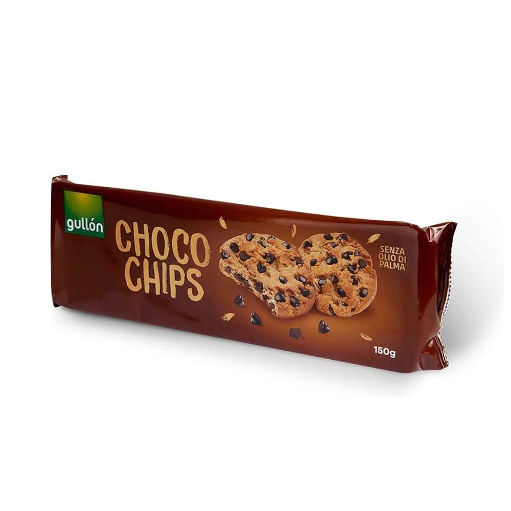 GULLON CHOCO CHIPS AL CIOCCOLATO FONDENTE