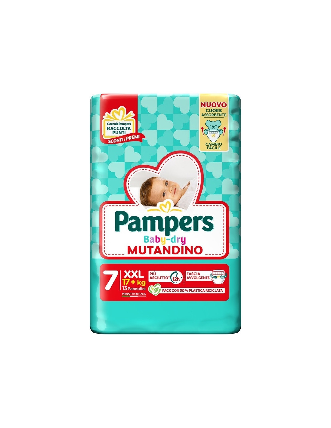 PAMPERS BABY DRY MUTANDINO 7