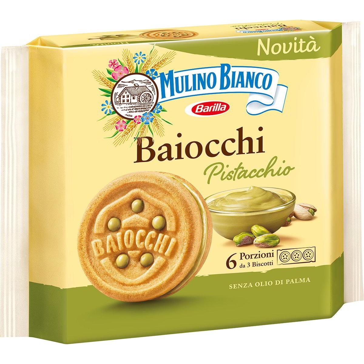 MULINO BIANCO BAIOCCHI AL PISTACCHIO