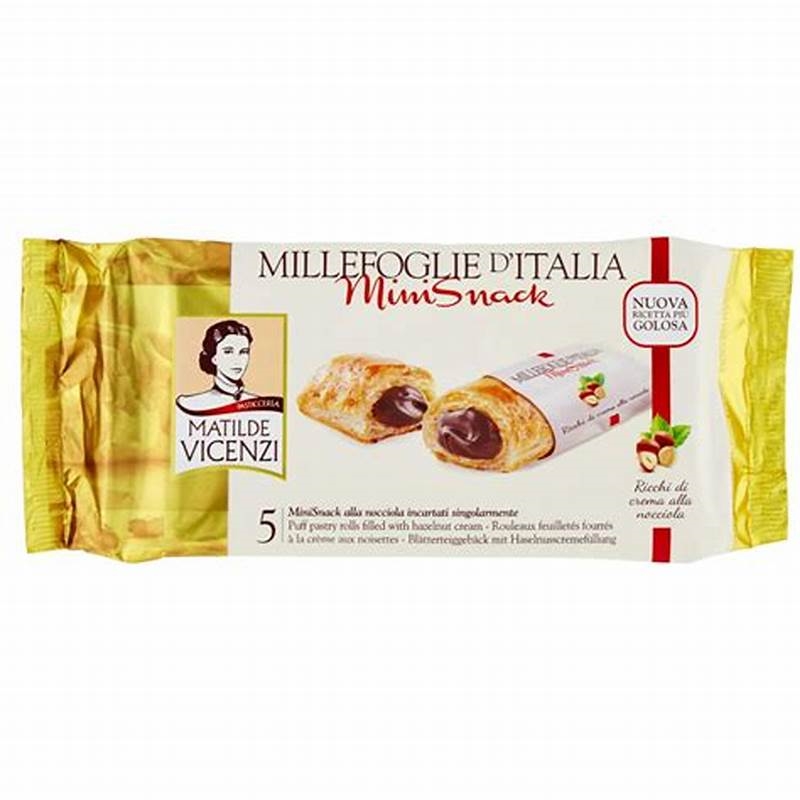 MATILDE VICENZI MINISNACK ALLA NOCCIOLA