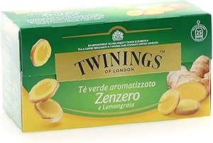TWININGS GREEN TEA ZENZERO
