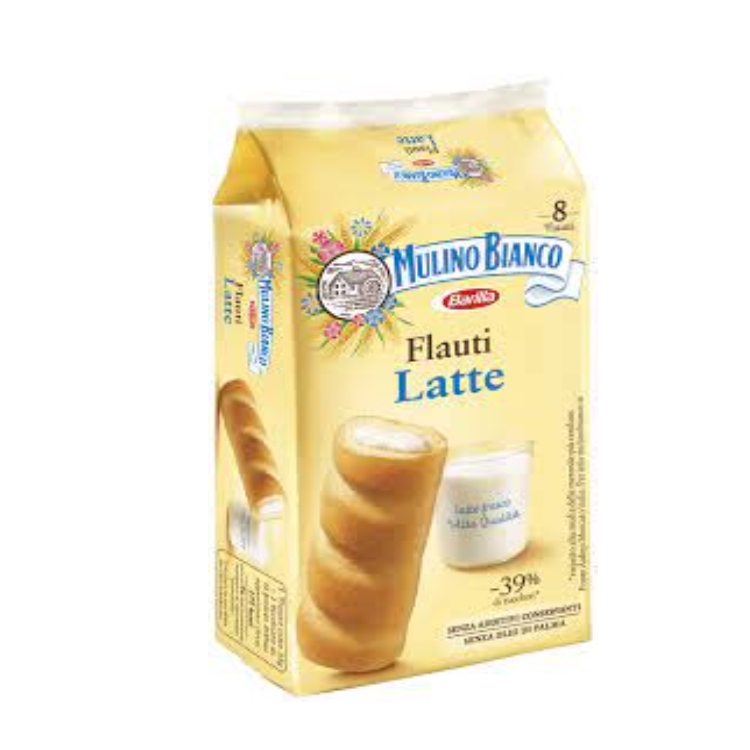 MULINO BIANCO FLAUTI AL LATTE