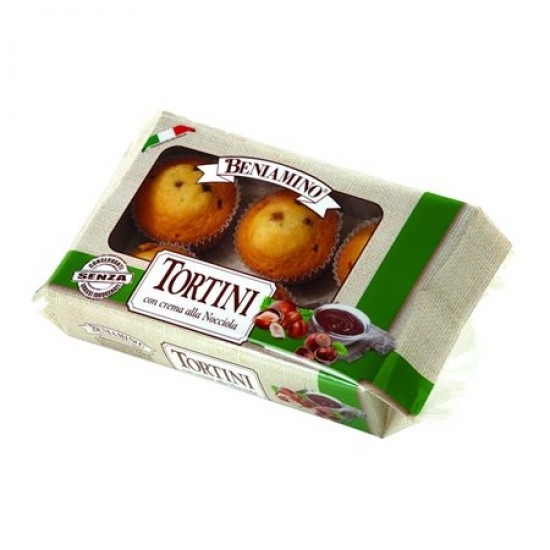 BENIAMINO TORTINO CON CREMA ALLE NOCCIOLE