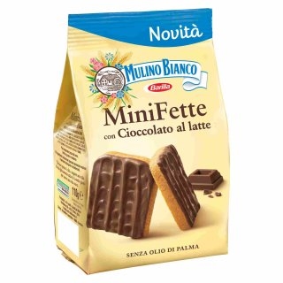 MULINO BIANCO MINIFETTE RICOPERTE DI CIOCCOLATO AL LATTE