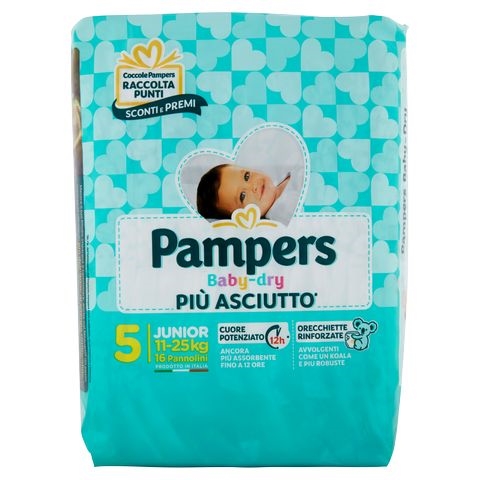 PAMPERS BABY DRY TG5