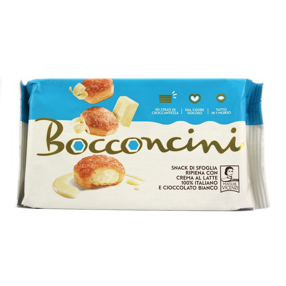 MATILDE VICENZI BOCCONCINI CON CREMA AL LATTE E CIOCCOLATO BIANCO