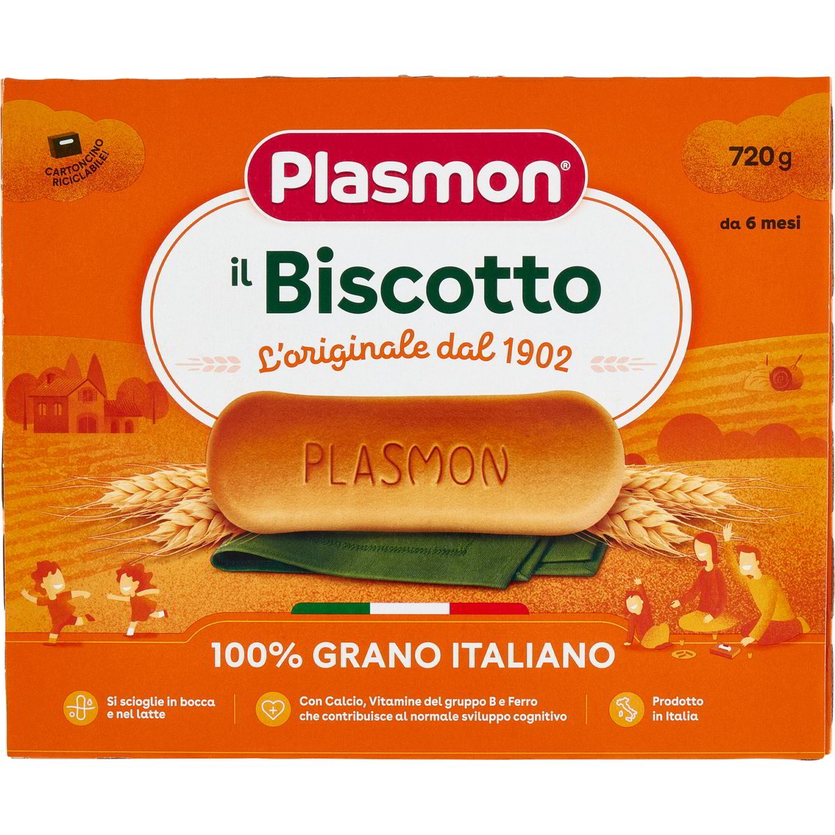 PLASMON BISCOTTO 720GR