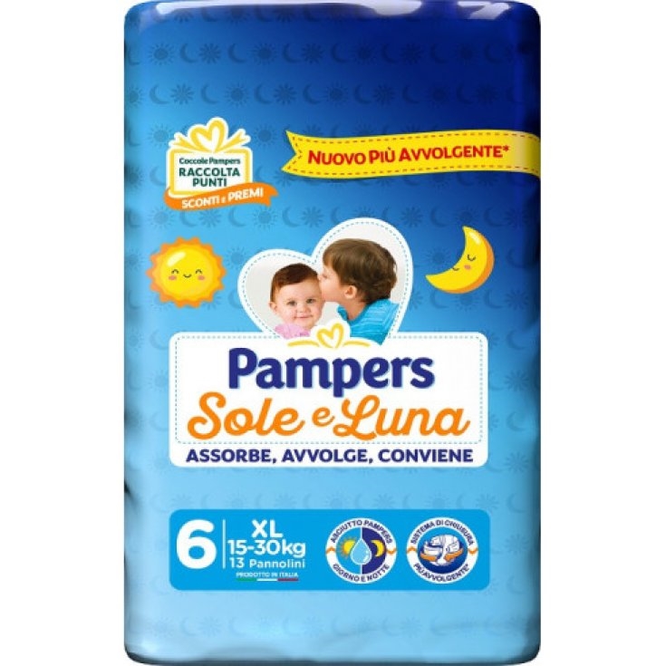 PAMPERS SOLE E LUNA TG6