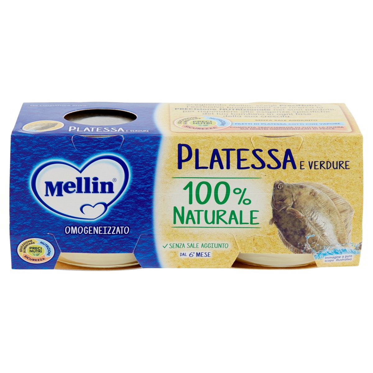 MELLIN OMOGENEIZZATO PLATESSA