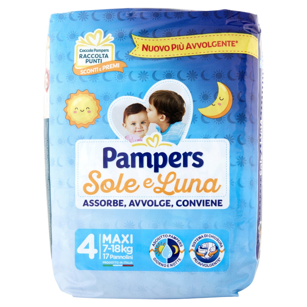 PAMPERS SOLE E LUNA TG4