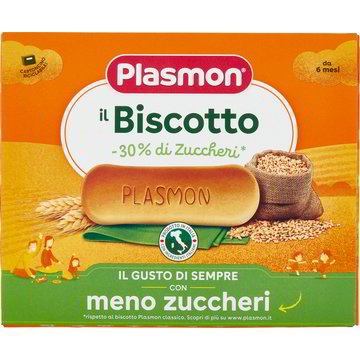 PLASMON BISCOTTO -30% DI ZUCCHERI