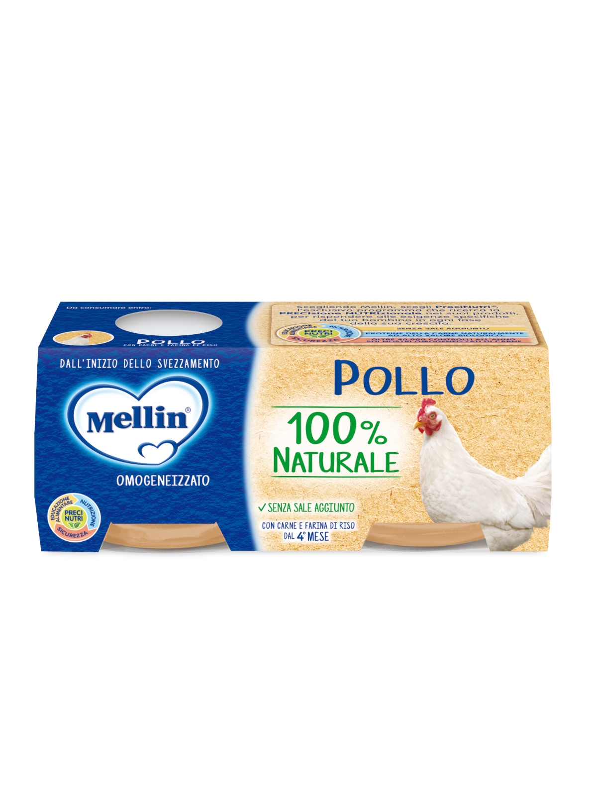 MELLIN O9MOGENEIZZATO DI POLLO