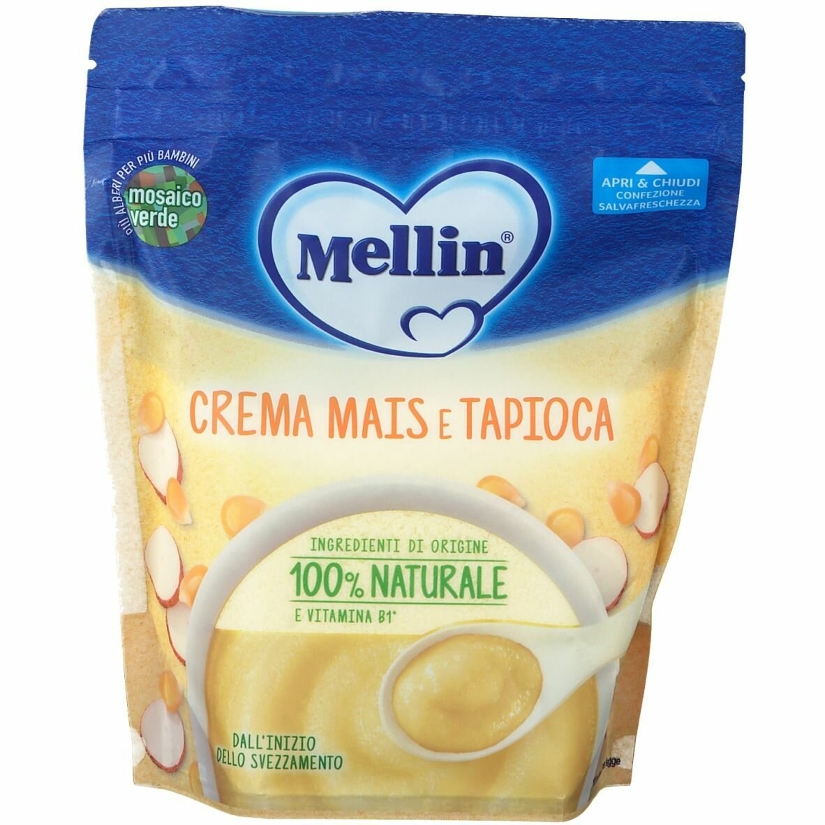 CREMA DI MAIS E TAPIOCA