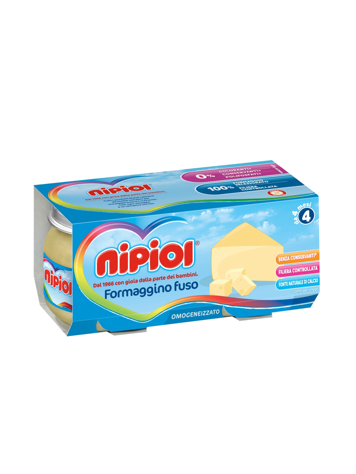 NIPIOL OMOGENEIZZATO AL FORMAGGINO FUSO
