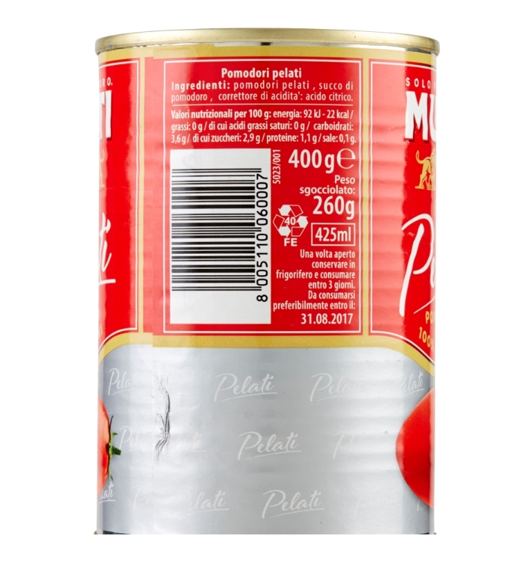 PELATI MUTTI GR 400 