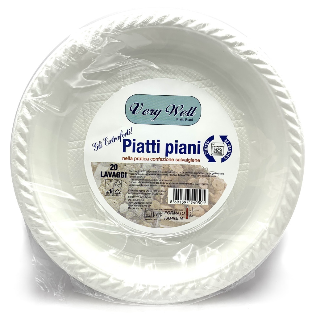 VERY WELL PIATTI PIANI