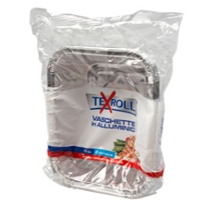 TEXROLL CONTENITORI ALLUMINIO 3PORZ.