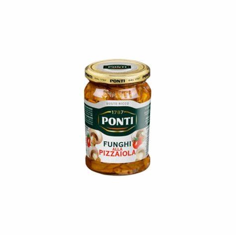 PONTI FUNGHI ALLA PIZZAIOLA